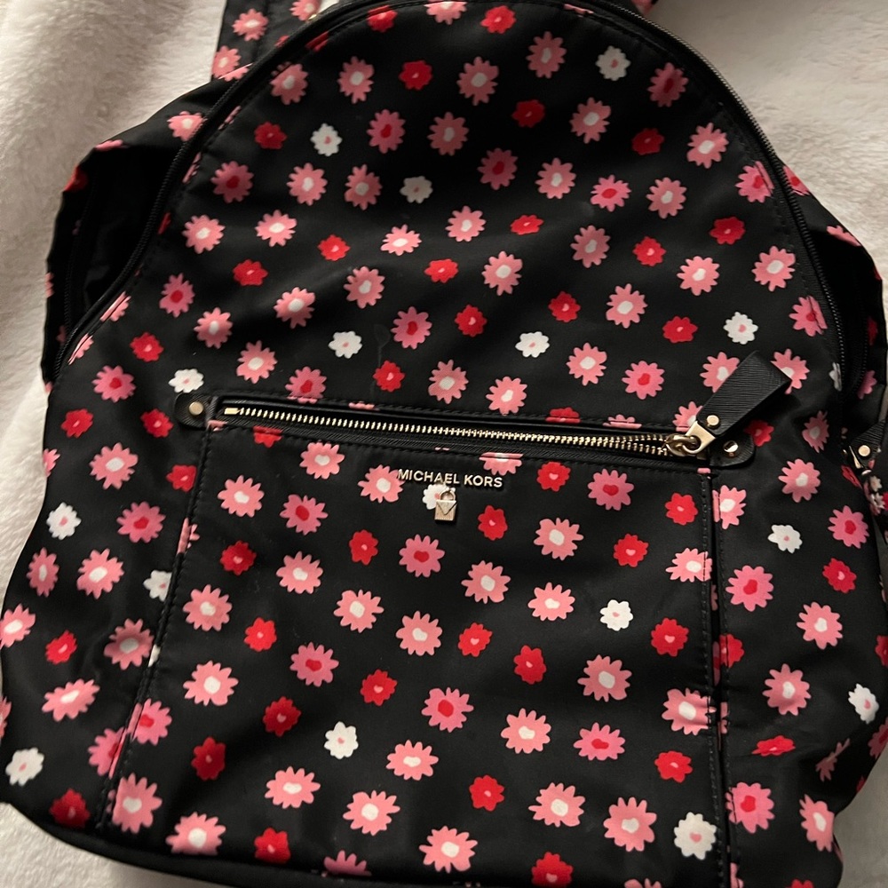 Michael Kors backpack purse with mini purse